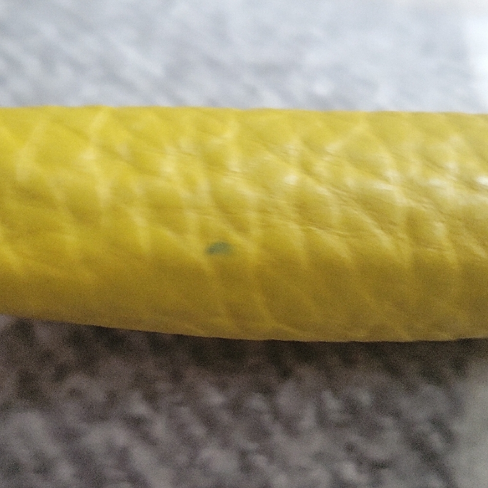 Yellow Leather Wristlet Wallet - Picture 8 of 11